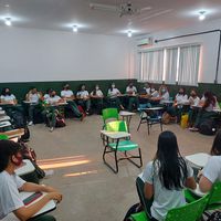 Recebimento de intercambista no IFMT Campus Pontes e Lacerda