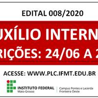 Edital 008/2020: IFMT-Pontes e Lacerda abre inscrições para auxílio emergencial em internet