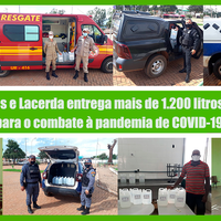 IFMT Pontes e Lacerda entrega mais de 1.200 litros de álcool em enfrentamento à Covid-19