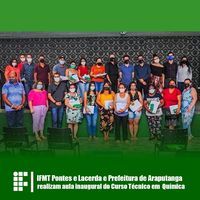 IFMT Pontes e Lacerda realiza aula inaugural do Curso Técnico em Química em Araputanga